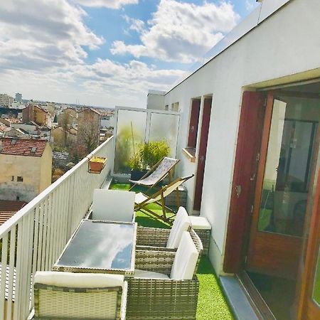 Superior Apartment - Last Floor With Nice View - Next To Metro Croix De Chavaux Line 9 Montreuil  Exterior photo